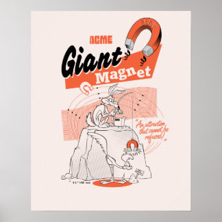 LOONEY TUNES™ | WILE E. COYOTE™ ACME Giant Magnet Poster