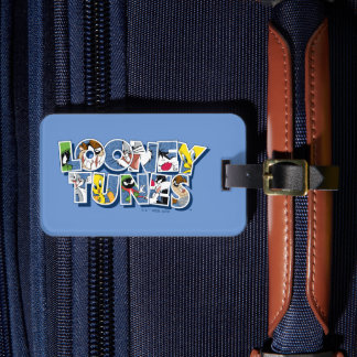 LOONEY TUNES™ Zeichen in Buchstaben Gepäckanhänger