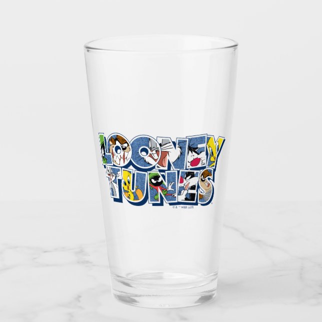LOONEY TUNES™ Zeichen in Buchstaben Glas (Vorderseite)