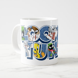 LOONEY TUNES™ Zeichen in Buchstaben Jumbo-Tasse