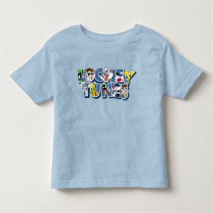 LOONEY TUNES™ Zeichen in Buchstaben Kleinkind T-shirt