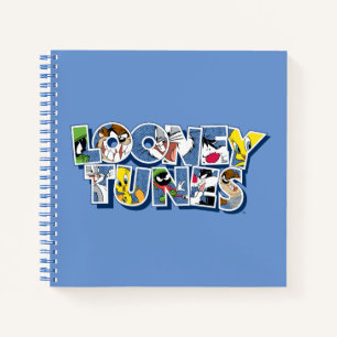 LOONEY TUNES™ Zeichen in Buchstaben Notizbuch