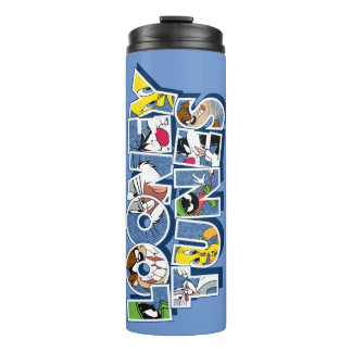 LOONEY TUNES™ Zeichen in Buchstaben Thermosbecher
