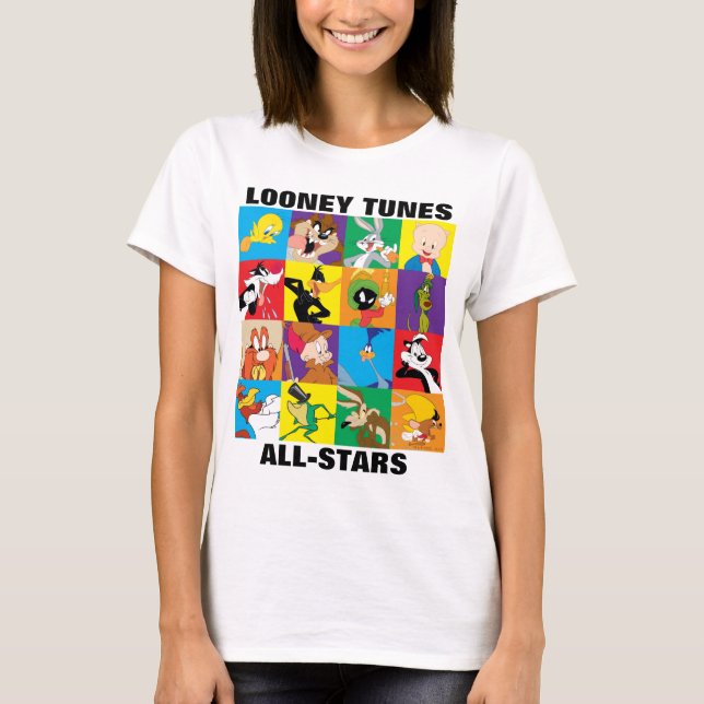 LOONEY TUNES™ Zeichengitter T-Shirt (Vorderseite)