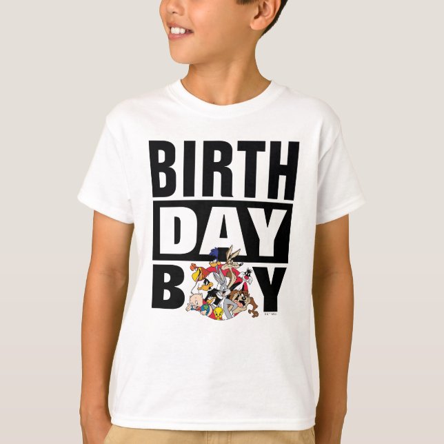LOONEY TUNES™ Zeichengruppe | Birthday Boy T-Shirt (Vorderseite)