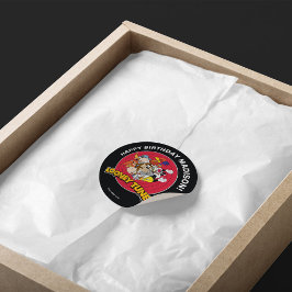 LOONEY TUNES™ Zeichengruppe | Geburtstag Runder Aufkleber