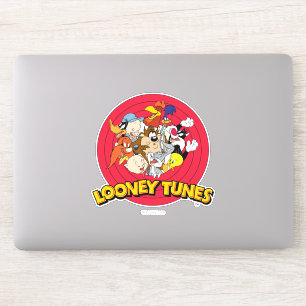 LOONEY TUNES™ Zeichenlogo Aufkleber