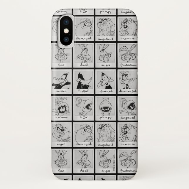LOONEY TUNES™ Zeichentabelle Case-Mate iPhone Hülle (Rückseite)