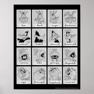 LOONEY TUNES™ Zeichentabelle Poster