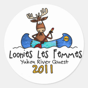 Loonies les femmes YRQ Aufkleber