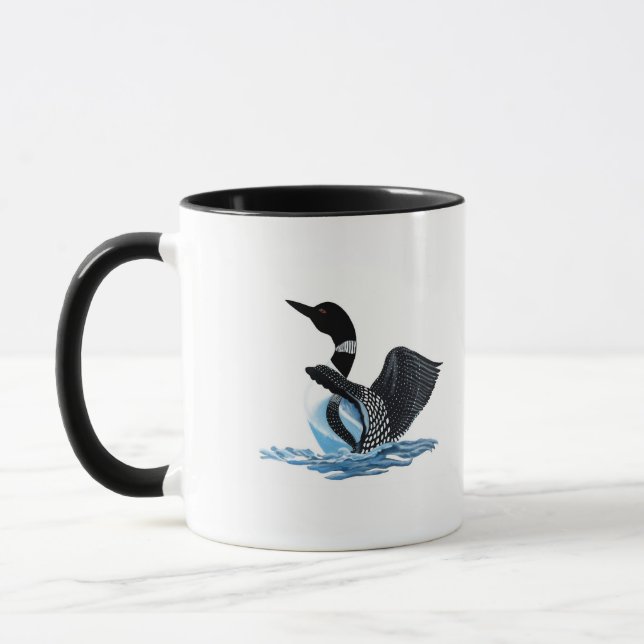 Loonkaffee-Tasse Tasse (Links)