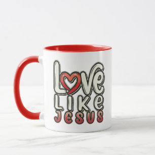 Looove wie JESUS - Christlich Tasse