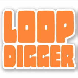 LOOP DIGGER AUFKLEBER