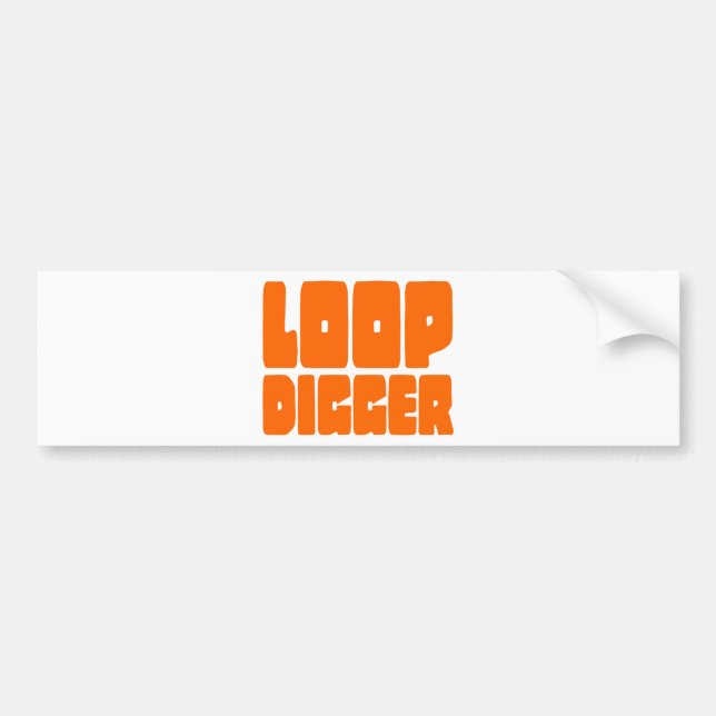 LOOP DIGGER AUTOAUFKLEBER (Vorne)