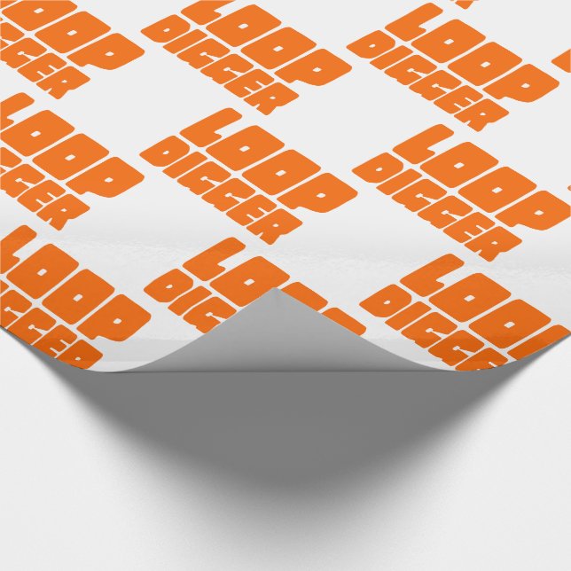 LOOP DIGGER GESCHENKPAPIER (Ecke)