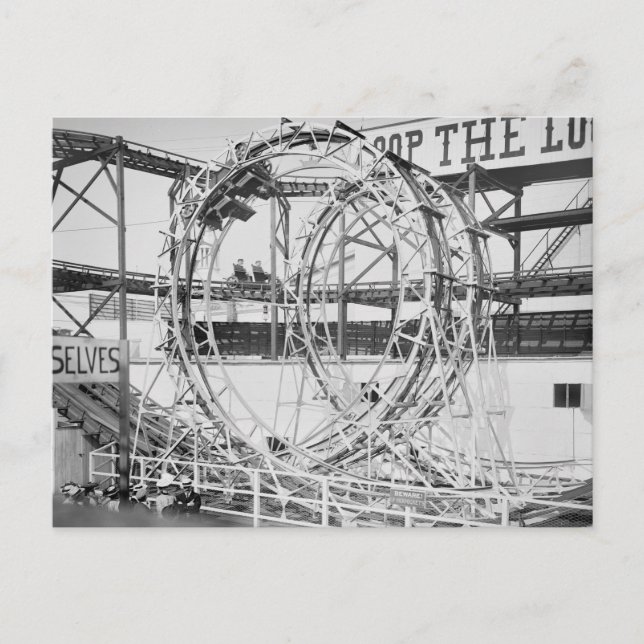 Loop the Loop, 1903 Postkarte (Vorderseite)
