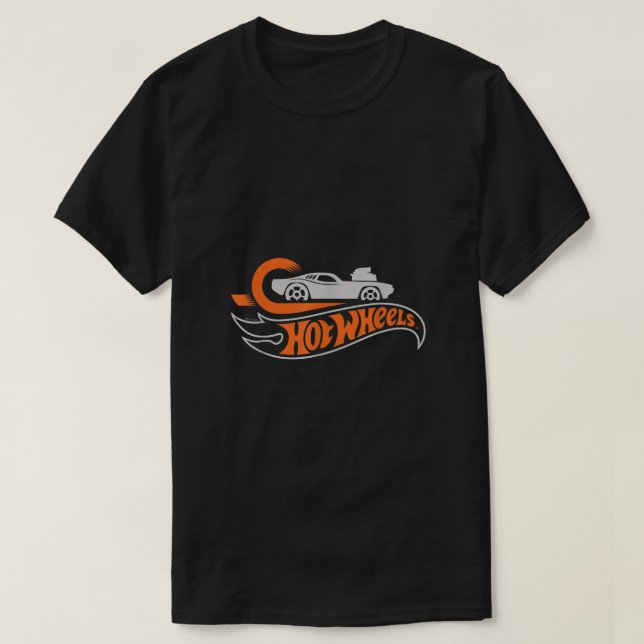 Loop- und Auto-Logo für Hot Wheels  T-Shirt (Design vorne)