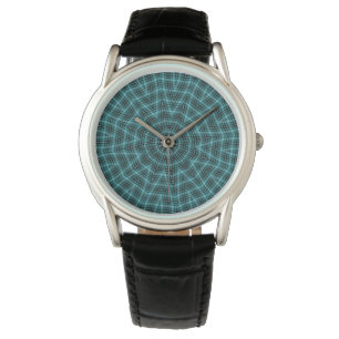 Loopy Pacific Ming Blau Kariert Armbanduhr