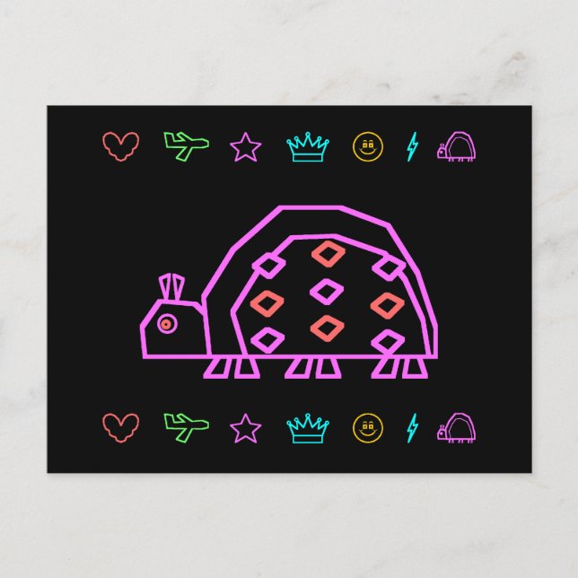 Loopzie Ladybug Postkarte (Vorderseite)