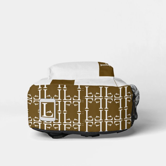 LOOS BEDRUCKTER RUCKSACK (Unterseite)