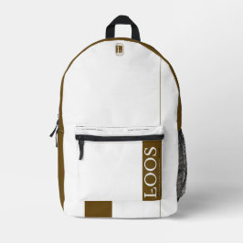 LOOS BEDRUCKTER RUCKSACK