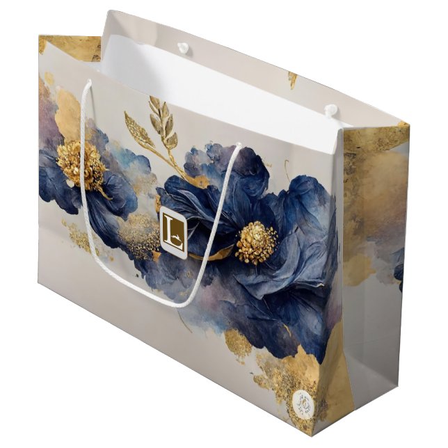 LOOS GIFT BAG GROßE GESCHENKTÜTE (Vorderseite Schrägansicht)