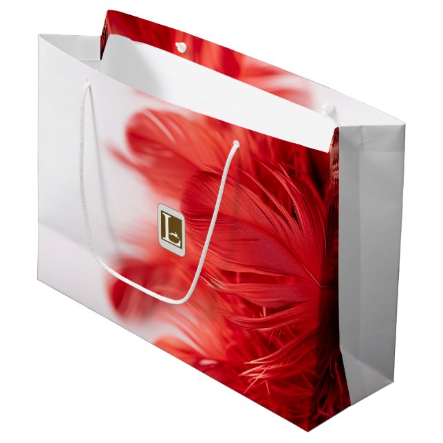 LOOS GIFT BAG GROßE GESCHENKTÜTE (Vorderseite Schrägansicht)