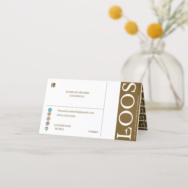 LOOS LOYALTY CARD TREUEKARTE (Rückseite)