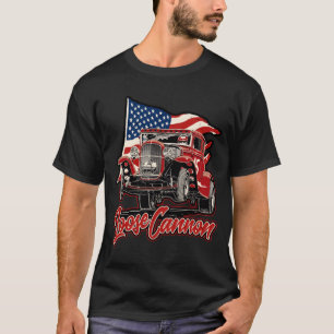 Loose Cannon - Rot - Modell A Gasser  T-Shirt
