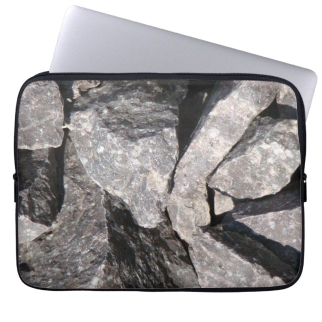 Loose Granite Rock Laptopschutzhülle (Vorderseite)