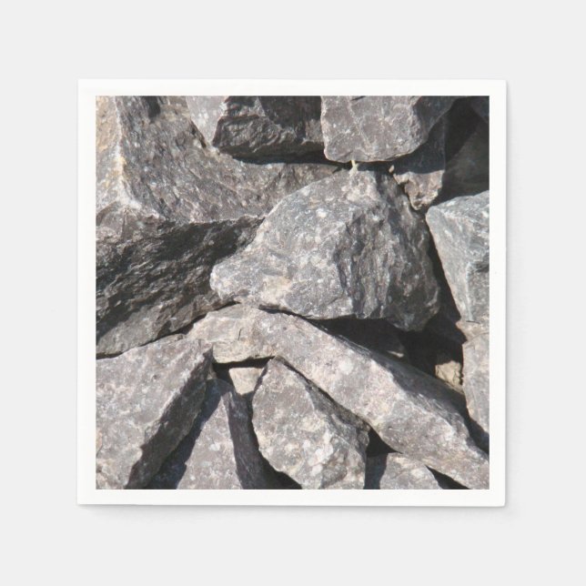 Loose Granite Rock Serviette (Vorderseite)
