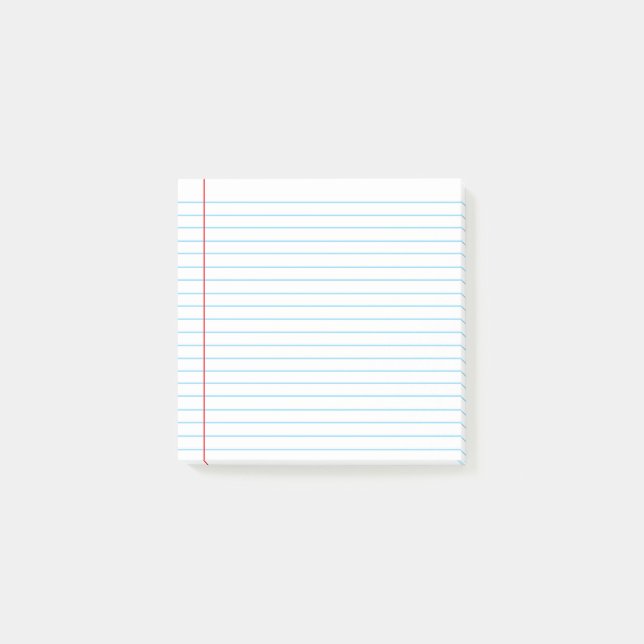 Loose Leaf Paper Sticky Notes Post-it Klebezettel (Vorderseite)