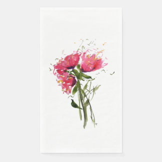 Loose Poppies Papier Handtuch Serviette
