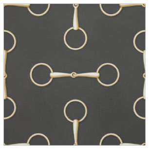 Loose Ring Snaffle Bit Pferd (groß) Stoff