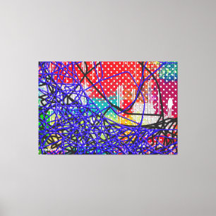 Loose Strings Canvas Print Leinwanddruck