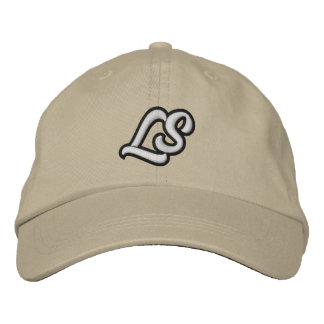 LooseSquares weißer Logo-Vaterhut Bestickte Baseballkappe
