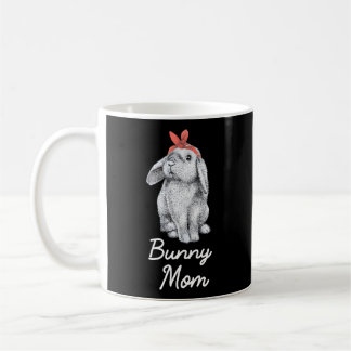 Lop Eared Bunny Rabbit Mama Zeichnend Kaffeetasse