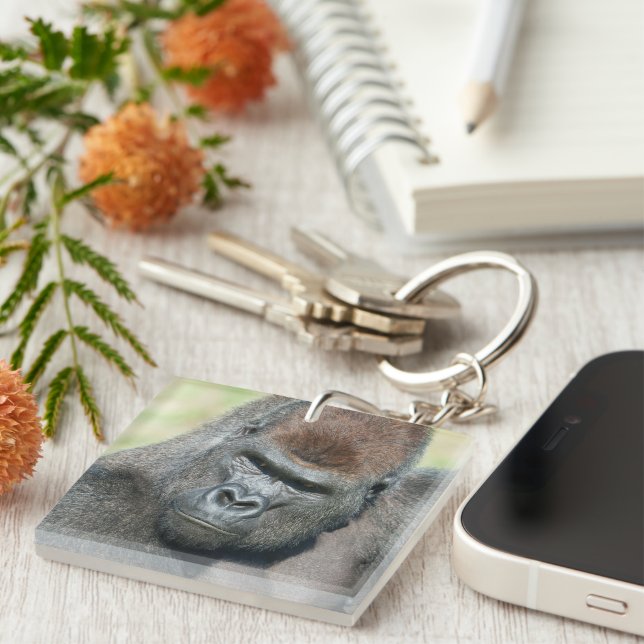 Lope the Gorilla kanalisiert Seinen Vater Stare Schlüsselanhänger (Vorderseite rechts)