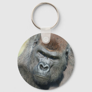 Lope the Gorilla kanalisiert Seinen Vater Stare Schlüsselanhänger