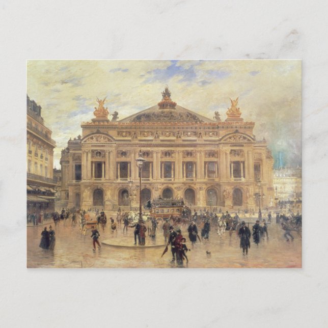 L'Opera, Paris Postkarte (Vorderseite)