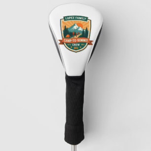 Lopez Family Camp-To-Summit Crew Vintage-Wander-Ca Golf Headcover