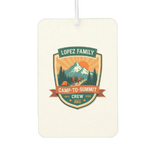 Lopez Family Camp-To-Summit Crew Vintage-Wander-Cr Autolufterfrischer