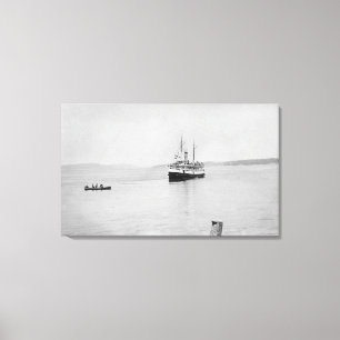 Lopez-Insel, WA - Rosalie-Fähre San Juan Leinwanddruck