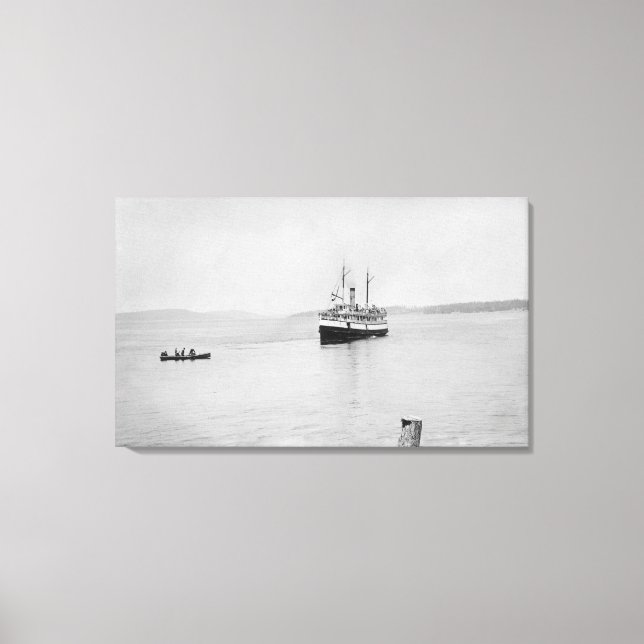 Lopez Island, WA - Rosalie Ferry San Juan Leinwanddruck (Vorderseite)