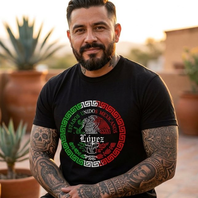 López Nachname mexico Shirt (López Last name T-shirt
)