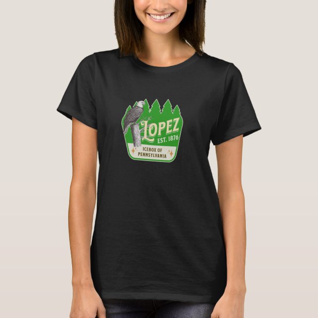 Lopez, PA Adler 5 T-Shirt (Vorderseite)