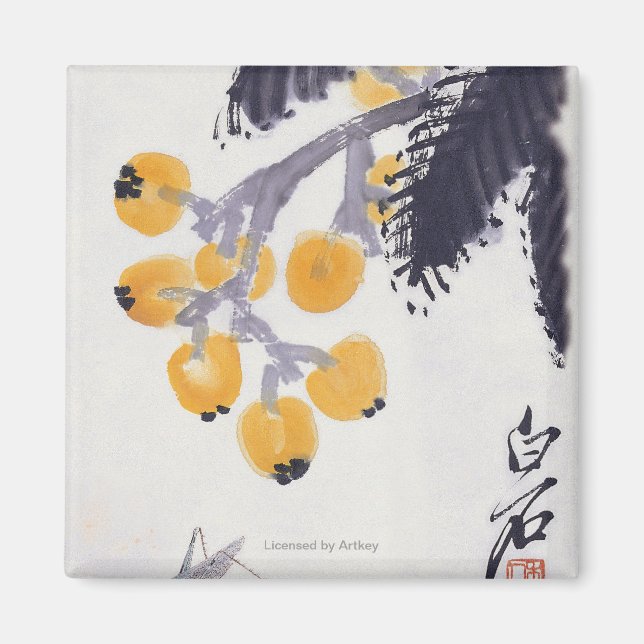 Loquats und Grasshopper Magnet (Vorne)