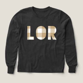 Lor Hmong Nachname Kariertes Shirt für Familienpas