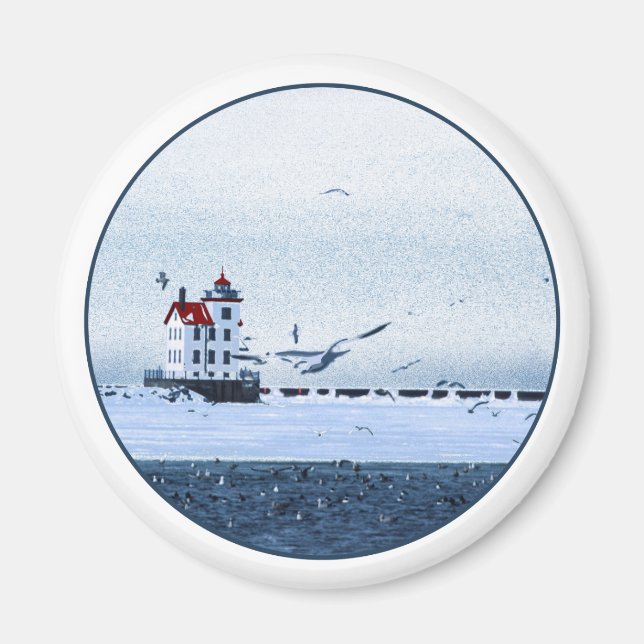 Lorain Lighthouse Magnet (Vorne)