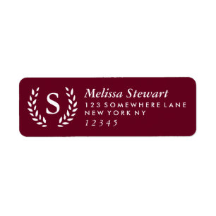 Lorbeer-Kranz-Monogramm